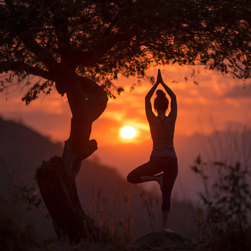 Йога на світанку